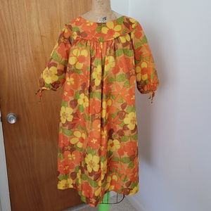 Vintage Andrade Beach Cover Hawaiian Dress
